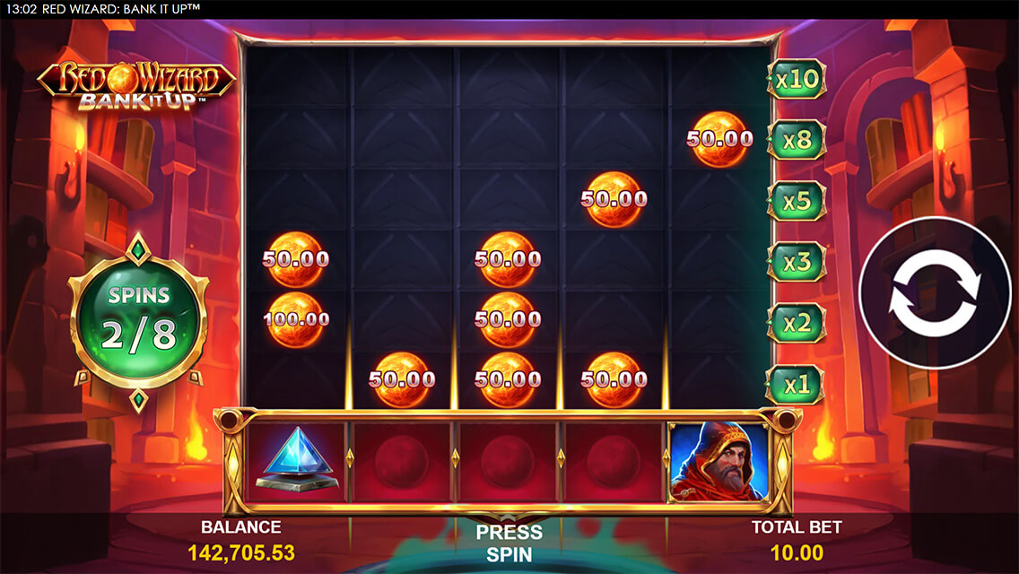 Red Wizard: Bank It Up